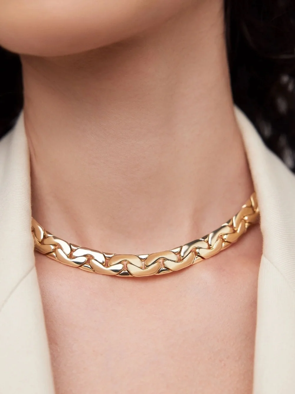 Jennifer fisher Tribeca Chain gold